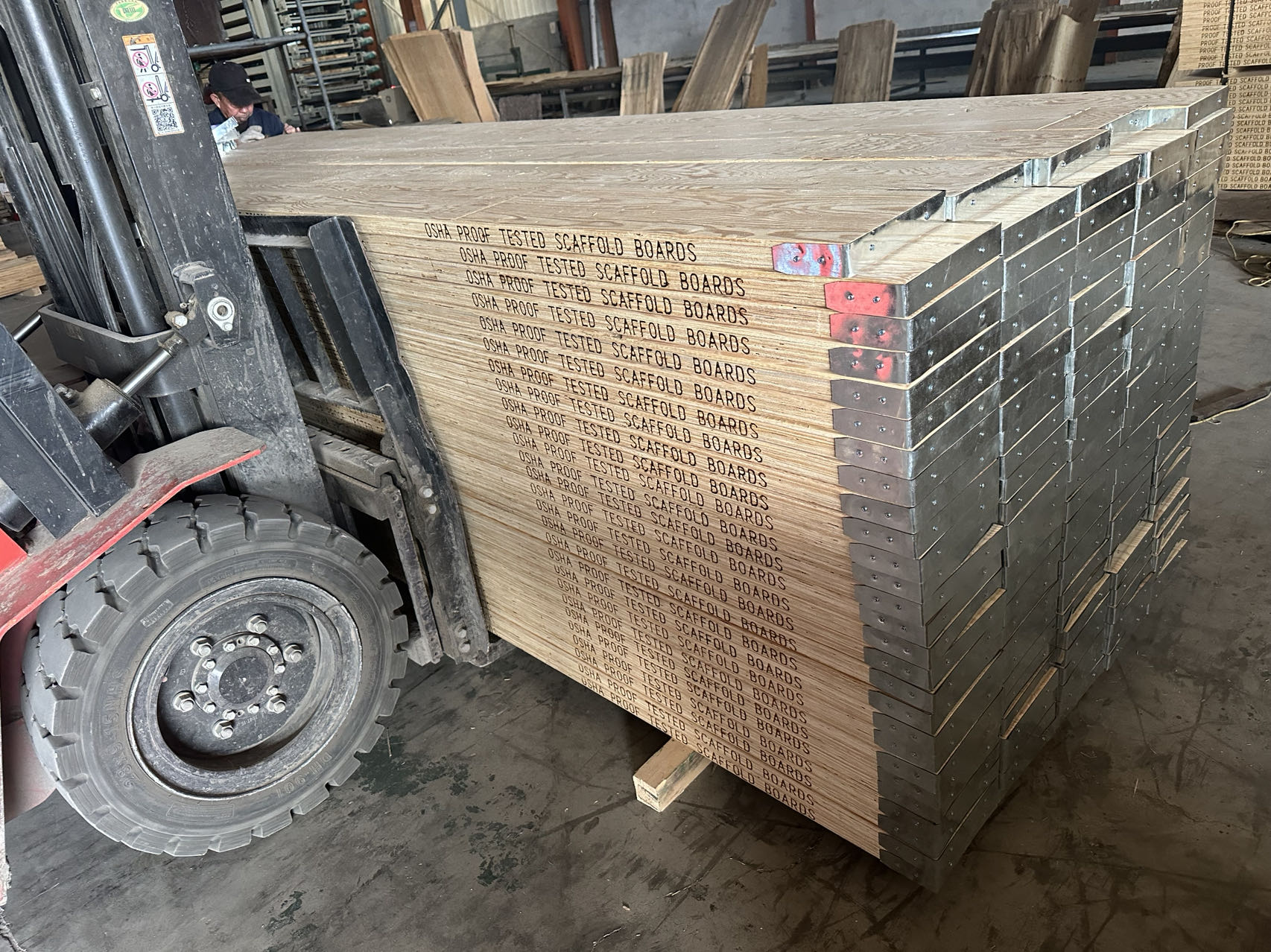 LVL Board Plywood Scaffolding lumber BS2482 Wood Board for Construction - Film Faced Plywood - 4